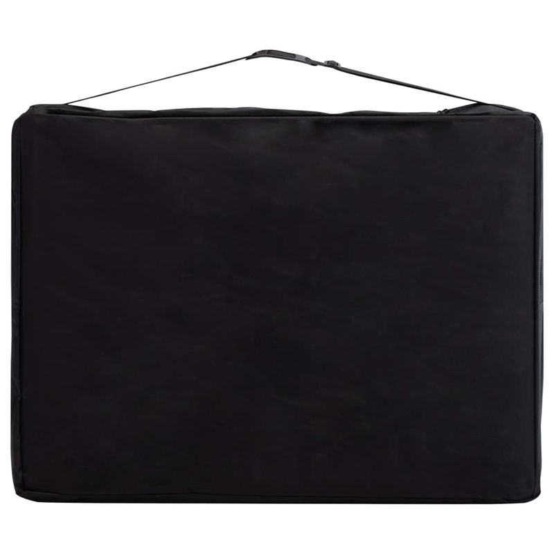 Ingrijire personala si Cosmetice - Sanatate si wellness - Articole wellness - Fotolii de masaj - Masa de masaj pliabila, 3 zone, roz, aluminiu - Infinity.ro