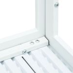 Casa si Gradina - Mobilier - Mese si birouri - Masute de cafea - Masuta de cafea, alb, 78x78x74 cm, HDPE, aspect lemn - Infinity.ro