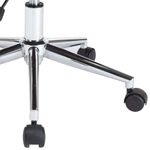 Casa si Gradina/Mobilier/Scaune si fotolii/Scaune - Scaun de birou pivotant, alb, lemn curbat si piele ecologica - Infinity.ro