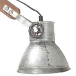 Casa si Gradina - Corpuri si surse de iluminat - Veioze si lampi - Lampadare - Lampa de perete, stil industrial, argintiu, rotund, E27 - Infinity.ro