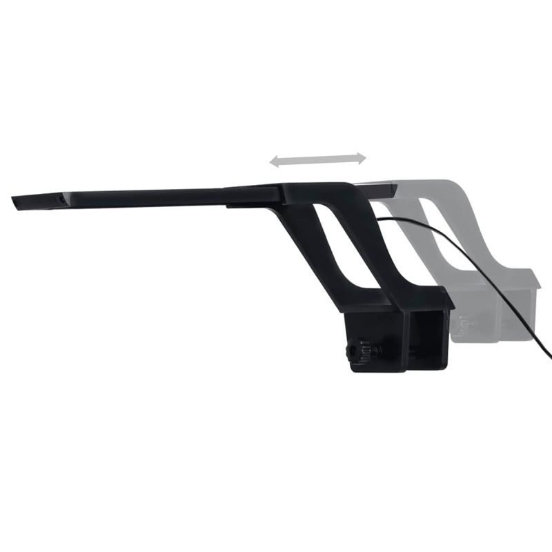 Casa si Gradina - Decoratiuni - Obiecte decorative - Accesorii decorative - Lampa LED pentru acvariu, cu clema, albastru/alb, 25-45 cm - Infinity.ro