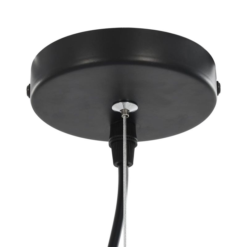 Casa si Gradina - Corpuri si surse de iluminat - Veioze si lampi - Lampi de veghe - Lustre, 2 buc., negru si auriu, semisferic, 40 cm, E27 - Infinity.ro