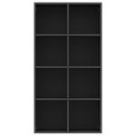 Casa si Gradina - Mobilier - Biblioteci si rafturi - Biblioteci - Biblioteca/Servanta, negru, 66x30x130 cm, PAL - Infinity.ro