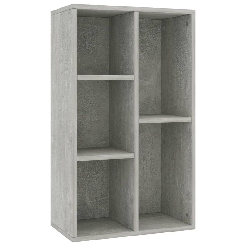 Casa si Gradina - Mobilier - Biblioteci si rafturi - Biblioteci - Biblioteca/Servanta, gri beton, 50x25x80 cm, PAL - Infinity.ro