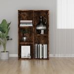 Casa si Gradina - Mobilier - Biblioteci si rafturi - Biblioteci - Biblioteca/Servanta, stejar afumat, 50x25x80 cm, lemn prelucrat - Infinity.ro