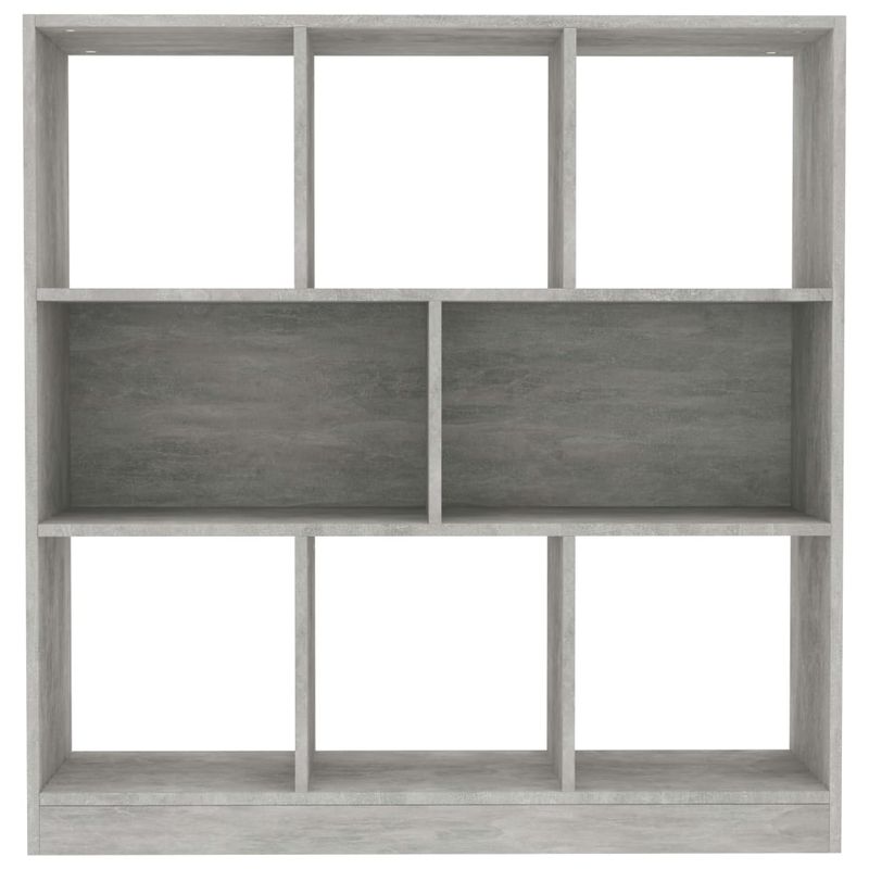 Casa si Gradina - Mobilier - Biblioteci si rafturi - Biblioteci - Biblioteca, gri beton, 97,5x29,5x100 cm, PAL - Infinity.ro