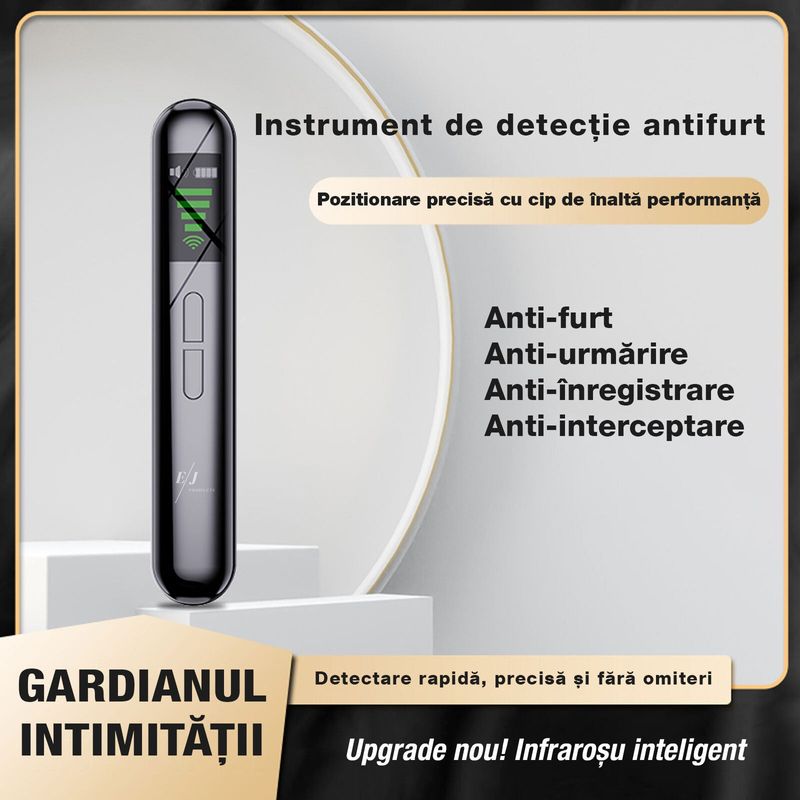 Laptop, Telefoane si Tablete - Wearables si gadgeturi - Gadgeturi - Dispozitive spionaj - Detector profesional camere ascunse, microfoane, localizator GPS, reportofoane - AL-T88 - Infinity.ro