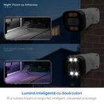 Casa si Gradina - Electrice - Smart Home - Camere de supraveghere - Sistem supraveghere video cu 4 camere Ultra HD 4K, DVR 4 canale, transmisie live - PK-8HB718 - Infinity.ro