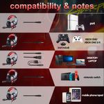 PC, gaming si accesorii - Gaming - Accesorii gaming - Controlere, Volane si Casti gaming - Casti gaming J30, Axeloni ®, negre cu leduri rosii, sunet stereo, pentru PC, Laptop, Mac, PS4, PS5, Xbox One - Infinity.ro