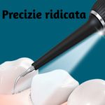 Ingrijire personala si Cosmetice - Igiena dentara - Rezerve si accesorii - Set curatare dentara Axeloni ®, periuta electrica, aparat pentru detartraj profesional, rezistent la apa, Negru - Infinity.ro
