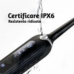 Ingrijire personala si Cosmetice - Igiena dentara - Rezerve si accesorii - Set curatare dentara Axeloni ®, periuta electrica, aparat pentru detartraj profesional, rezistent la apa, Negru - Infinity.ro