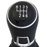 Auto si Moto - Piese auto si accesorii - Interior auto - Accesorii interior - Nuca Schimbator VW Piele - 6 trepte - Infinity.ro