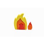 Jucarii, Copii si Bebe - Jucarii si jocuri - Jucarii bebelusi - Jucarii interactive bebelusi - Set handmade Marc toys, Casuta focului - Infinity.ro