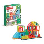 Jucarii, Copii si Bebe - Jucarii si jocuri - Seturi de constructie si cuburi - Seturi de constructie - Set de construit Magformers- Casa Milo, 33 piese - Infinity.ro