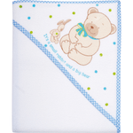 Jucarii, Copii si Bebe - Igiena si ingrijire - Baia bebelusului - Prosoape si halate de baie copii - Prosop de baie cu gluga Terry 100 x 100 Womar Zaffiro AN-TR-100 - Infinity.ro