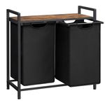 Casa si Gradina - Mobilier - Dulapuri si sifoniere - Dulapuri - Dulap baie, Leobert, placa MDF, 2 rafturi, maro, 73 x 33 x 72 cm - Infinity.ro