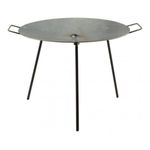 Casa si Gradina - Gradina si terasa - Gratare si accesorii - Accesorii gratare - Disc pentru gratar, metalic, cu picioare si agatator, 60 x 32 cm, Perfect Home - Infinity.ro