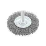 Casa si Gradina - Constructii - Scule electrice si accesorii - Accesorii polizare si slefuire - Perie sarma otel, circulara, cu tija, 100 mm, Beorol - Infinity.ro
