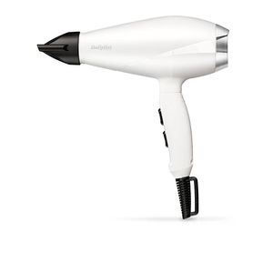 Uscator de par BaByliss Speed Pro 2000, 2000W, 2 trepte viteza, 3 setari temperatura, concentrator, Alb
