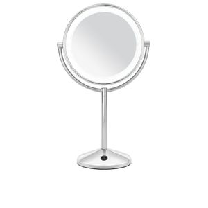 Oglinda cosmetica cu led si lupa, 2 fete marire 10x, BaByliss 9436E