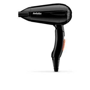 Uscator de par BaByliss Travel Dry 2000, 2000W, Pliabil, 2 trepte viteza, 2 setari temperatura, Negru