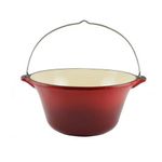 Casa si Gradina - Bucatarie si vesela - Vase pentru gatit - Oale si cratite - Ceaun, tuci, fonta, emailat, 7.2 L, Perfect Home - Infinity.ro