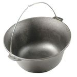 Casa si Gradina - Bucatarie si vesela - Vase pentru gatit - Oale si cratite - Ceaun, tuci, fonta, 10.8 L, Premium - Infinity.ro
