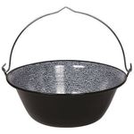 Casa si Gradina - Bucatarie si vesela - Vase pentru gatit - Oale si cratite - Ceaun emailat cu maner, 16 L, Perfect Home - Infinity.ro