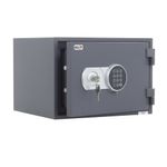 Casa si Gradina - Constructii - Depozitare, transport si protectie - Seifuri si casete de valori - Seif certificat antifoc Ellit® Century32KE cheie/electronic 315 x 445 x 425 mm EN15659/60P - Infinity.ro