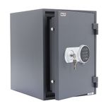 Casa si Gradina - Constructii - Depozitare, transport si protectie - Seifuri si casete de valori - Seif certificat antifoc Ellit® Century51KE cheie/electronic 510 x 445 x 425 mm EN15659/60P - Infinity.ro