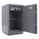 Casa si Gradina - Constructii - Depozitare, transport si protectie - Seifuri si casete de valori - Seif certificat antifoc Ellit® Century71KE cheie/electronic 713 x 485 x 4500 mm EN15659/60P - Infinity.ro