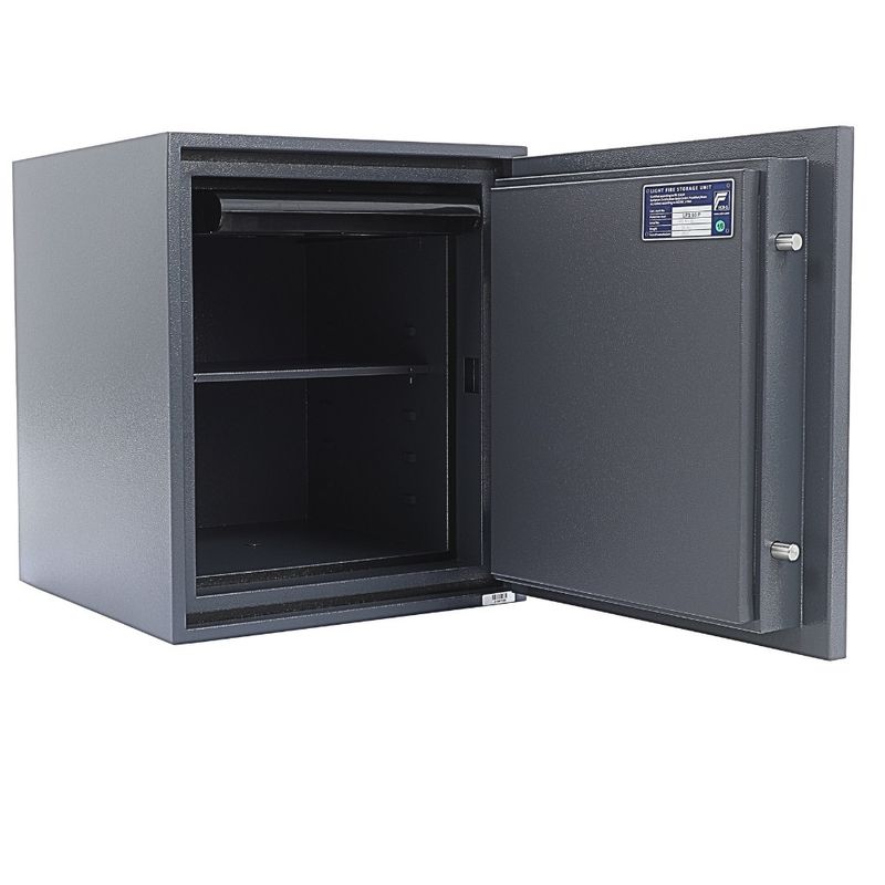 Casa si Gradina - Constructii - Depozitare, transport si protectie - Seifuri si casete de valori - Seif certificat antifoc Ellit® Century51KE cheie/electronic 510 x 445 x 425 mm EN15659/60P - Infinity.ro