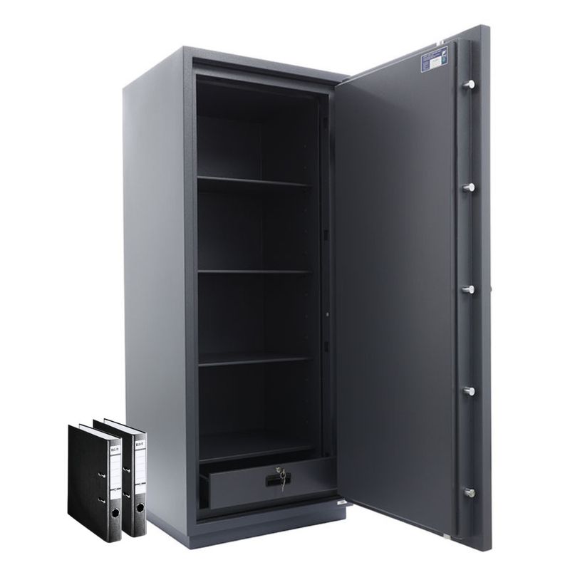 Casa si Gradina - Constructii - Depozitare, transport si protectie - Seifuri si casete de valori - Seif certificat antifoc Ellit® Century170TE electronic 1700 x 711x580 mm EN15659/60P - Infinity.ro