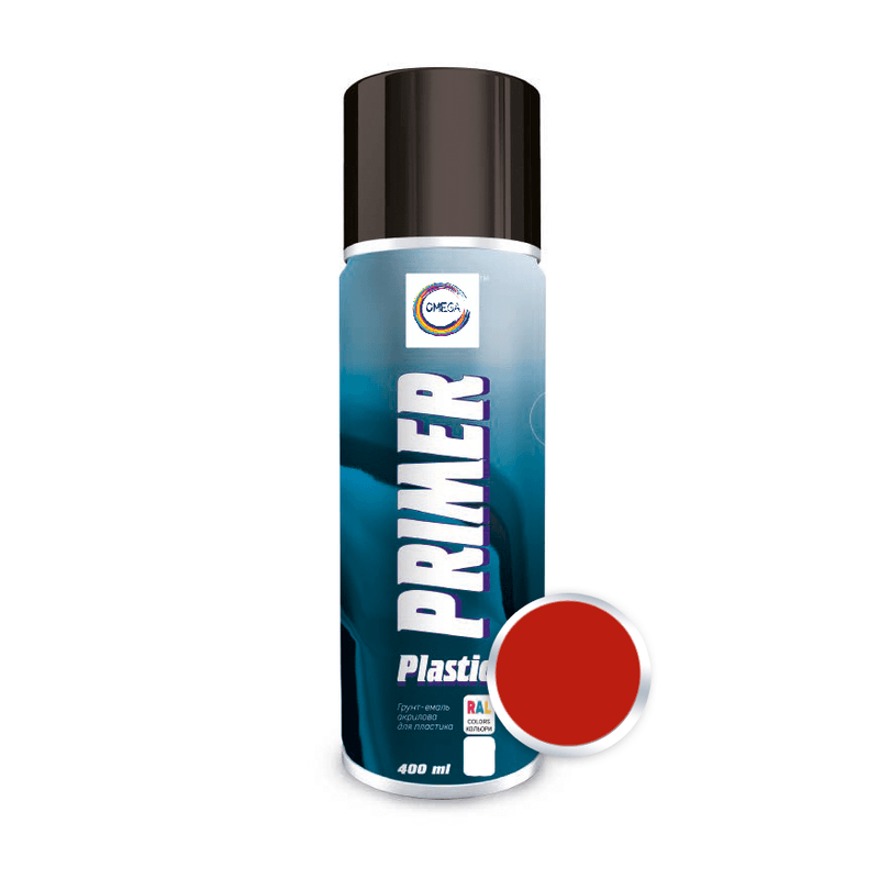 Auto si Moto - Piese auto si accesorii - Caroserie - Vopsele auto si accesorii - Spray vopsea Grund email pentru plastic  ( RAL 3020), 400 ml - Infinity.ro