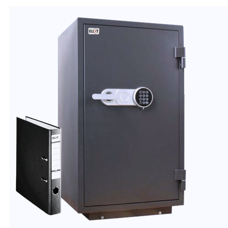 Casa si Gradina - Constructii - Depozitare, transport si protectie - Seifuri si casete de valori - Seif certificat antifoc Ellit® Century97TE electronic 972 x 565 x 450 mm EN15659/60P - Infinity.ro