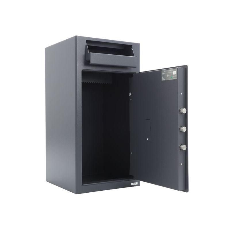 Casa si Gradina - Constructii - Depozitare, transport si protectie - Seifuri si casete de valori - Seif certificat transfer Ellit® Depo32 cheie 812 x 419 x 427 mm EN14450/S1 - Infinity.ro