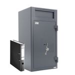 Casa si Gradina - Constructii - Depozitare, transport si protectie - Seifuri si casete de valori - Seif certificat transfer Ellit® Depo32 cheie 812 x 419 x 427 mm EN14450/S1 - Infinity.ro