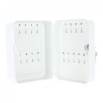 Casa si Gradina/Constructii/Depozitare, transport si protectie/Seifuri si casete de valori - Caseta cheie TS20 cheie 205 x 165 x 85 mm gri deschis - Infinity.ro