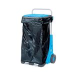 Casa si Gradina - Mobilier - Organizare si depozitare - Cosuri de gunoi - Suport pentru saci de gunoi cu roti pentru gradina, carucior transport navete max 50 Kg 120 l - Infinity.ro