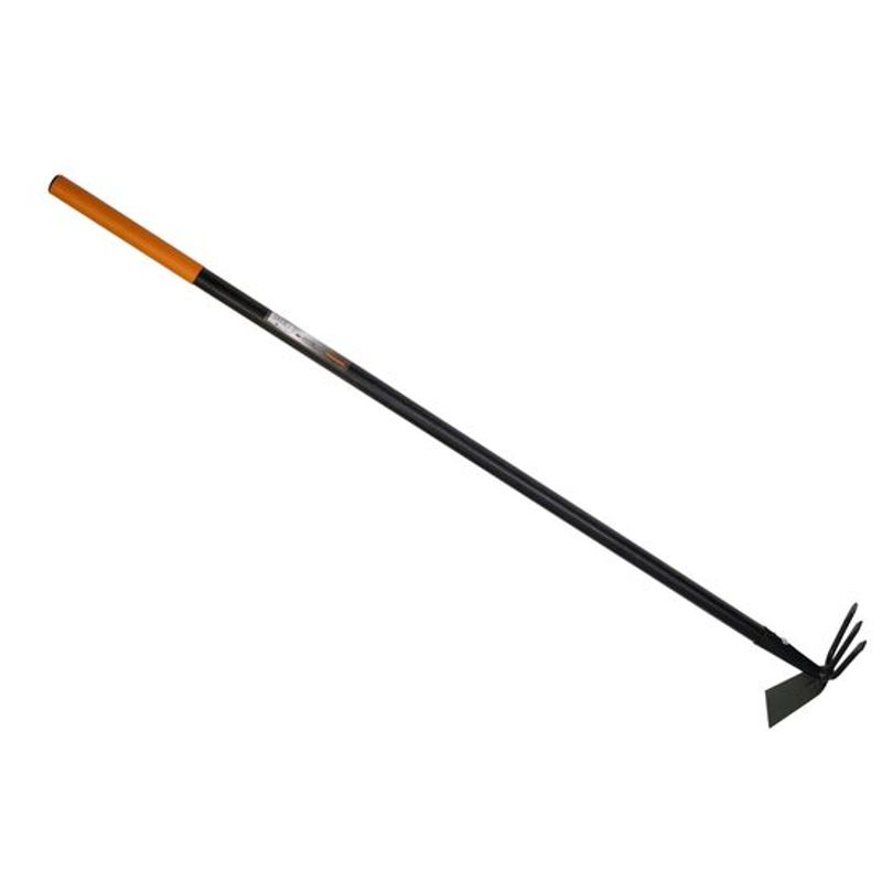 Casa si Gradina - Gradinarit si plante - Unelte gradinarit - Lopeti si unelte de sapat - Sapaliga, plata, cu coada metalica, 3Dinti, 113 cm - Infinity.ro