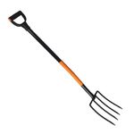 Casa si Gradina - Gradinarit si plante - Unelte gradinarit - Furci - Furca 4 dinti lati, coada metal, RICHMANN EXCLUSIVE - Infinity.ro