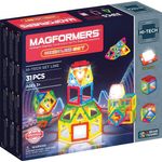 Jucarii, Copii si Bebe - Jucarii si jocuri - Seturi de constructie si cuburi - Seturi de constructie - Set de construit magnetic cu lumina led, Magformers - Infinity.ro