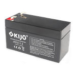 PC, gaming si accesorii - UPS-uri - Accesorii UPS-uri - Acumulator AGM 12 V, 1.3Ah, F1 - KIJO JS12-1.3 - Infinity.ro