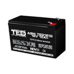 PC, gaming si accesorii - UPS-uri - Accesorii UPS-uri - Acumulator AGM VRLA 12 V 10 A dimensiuni 151 mm x 65 m m x h 95 mm F2 TED Battery Expert Holland TED002730 (5) - Infinity.ro
