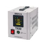 PC, gaming si accesorii - UPS-uri - Accesorii UPS-uri - UPS 550VA/300 W runtime extins utilizeaza un acumulator (neinclus) TED UPS Expert TED000354 - Infinity.ro
