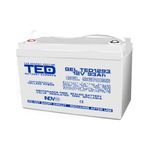 PC, gaming si accesorii - UPS-uri - Accesorii UPS-uri - Acumulator AGM VRLA 12 V 93 A GEL Deep Cycle 306 mm x 167 m m x h 212 mm F12 M8 TED Battery Expert Holland TED003485 (1) - Infinity.ro