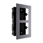 Casa si Gradina - Electrice - Smart Home - Accesorii control acces si supraveghere - Rama montaj ingropat, 2 module, pentru Interfon modular - HIKVISION - Infinity.ro