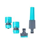 Casa si Gradina - Gradinarit si plante - Instalatii si accesorii pentru irigatii - Pistoale pentru gradina - Set de stropit, duza furtun cu accesorii, 4 piese, 1/2", Richmann - Infinity.ro