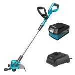 Casa si Gradina - Gradinarit si plante - Utilaje gradina - Trimmere electrice - Motocoasa, trimmer, pentru tuns iarba, electric, cu acumulator 4 Ah, incarcator 18 V Li-ion, 30 cm, SAS+ALL, Dedra - Infinity.ro