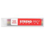 Carti si Birotica - Birotica - Instrumente de scris - Accesorii instrumente de scris - Mina de rezerva pentru creion tamplar, mecanic, HB, set 6 buc, 120 mm, Strend Pro - Infinity.ro